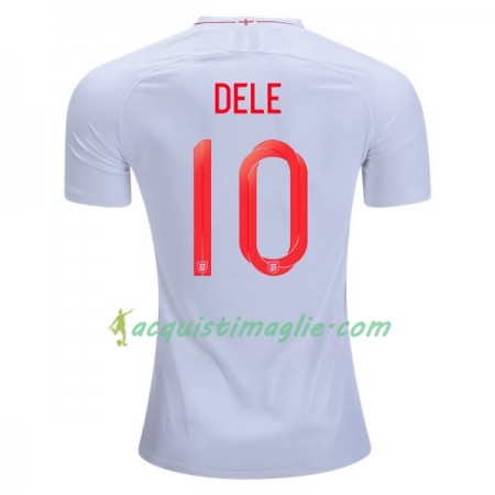 Divisa di Calcio Inghilterra Dele 10 Prima Mondiali 2018